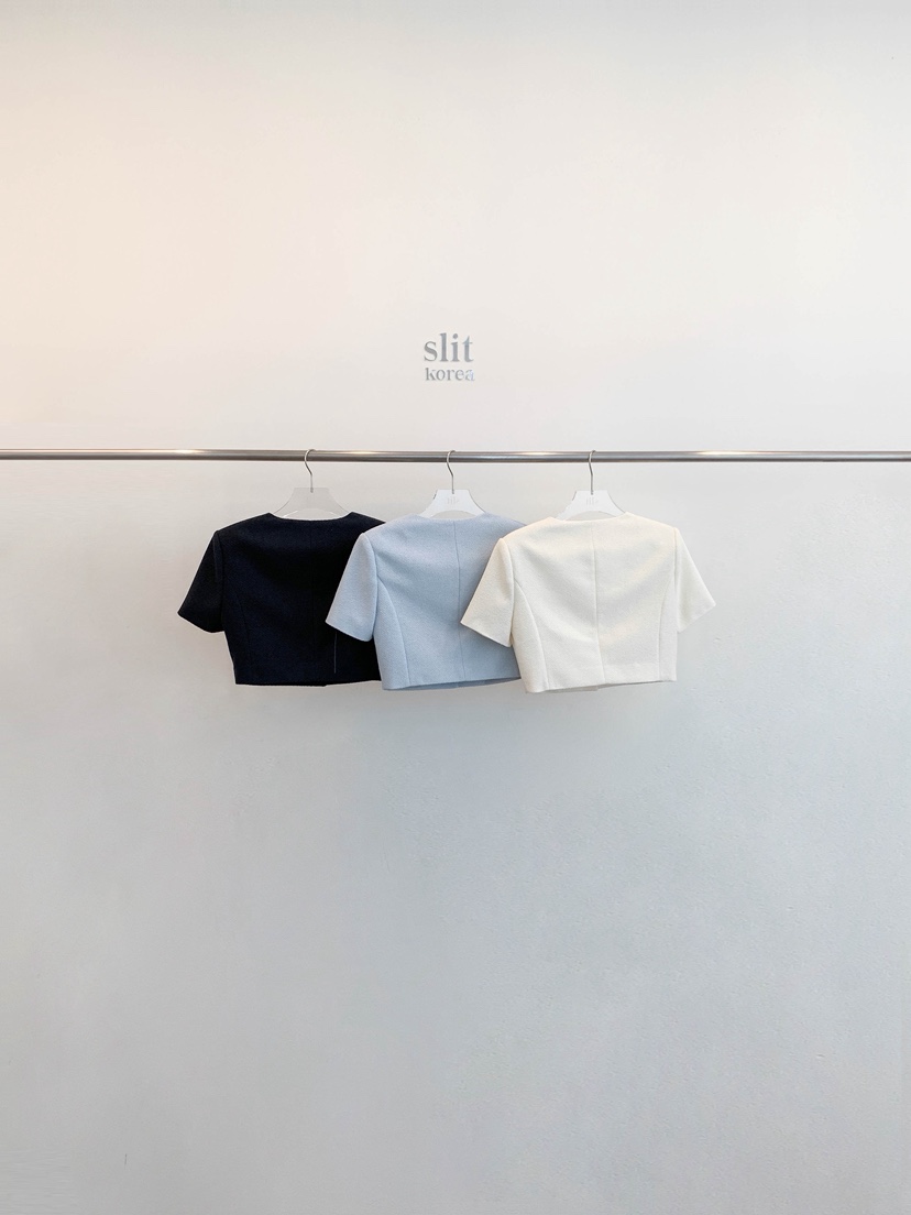 SLIT東大門實拍韓國女裝新品職業推薦26春夏休閑時尚夾克SLIT夾克