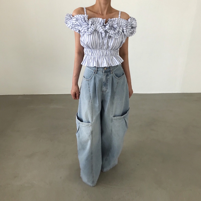2TWO MOON韓國直郵女裝新款推薦休閑26夏季26春夏襯衫蕾絲衫2TWO MOON襯衫/蕾絲衫