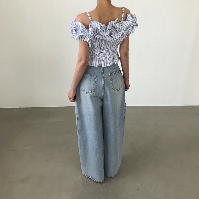 2TWO MOON韓國直郵女裝新款推薦休閑26夏季26春夏襯衫蕾絲衫2TWO MOON襯衫/蕾絲衫