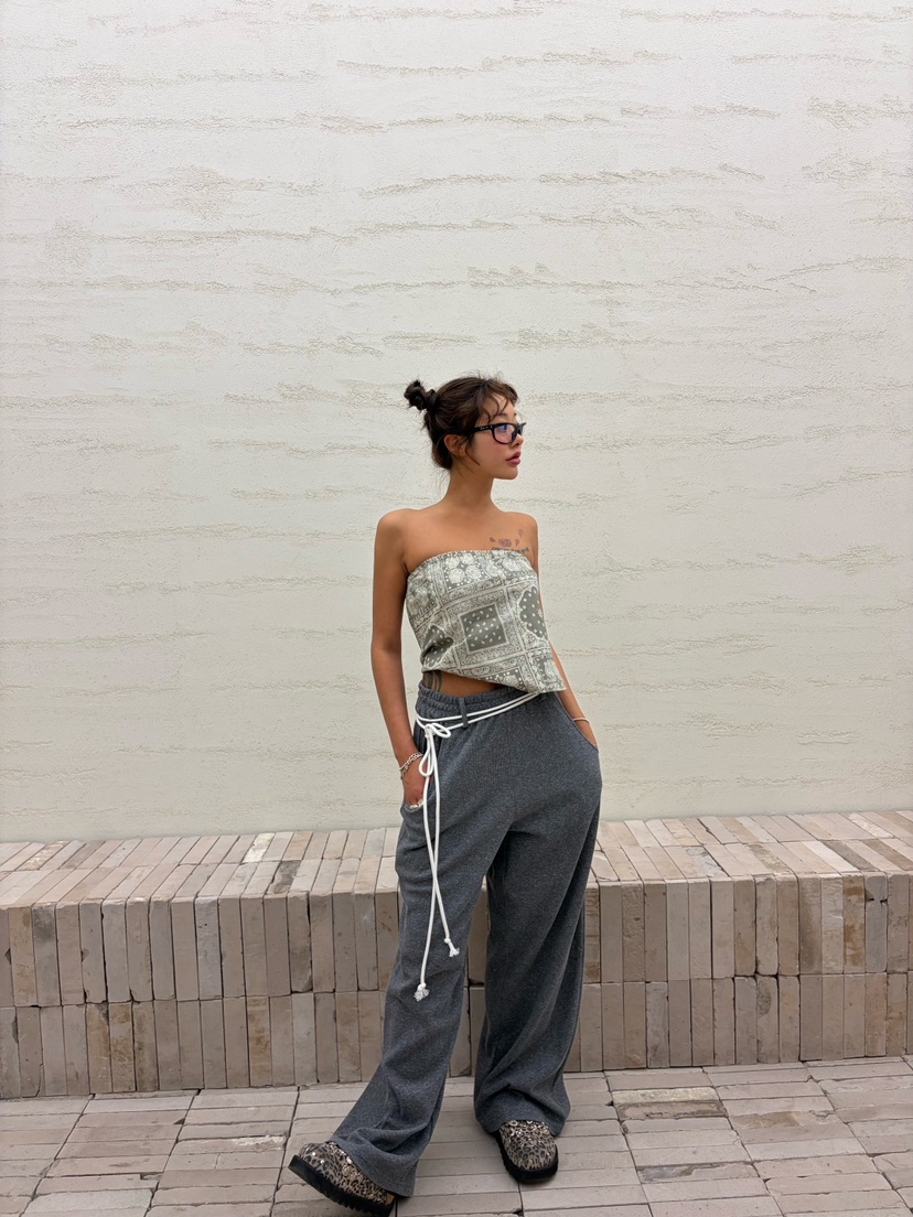 CUCUMBER韓國直郵女士新品熱賣推薦人氣26春夏26夏季褲子CUCUMBER褲子圖色2