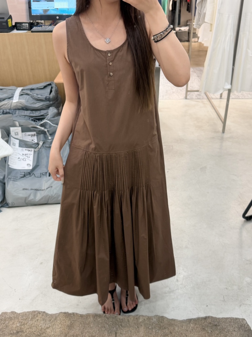 THE EYL韓國直郵實拍女裝新款26夏季休閑人氣時尚連衣裙THE EYL連衣裙