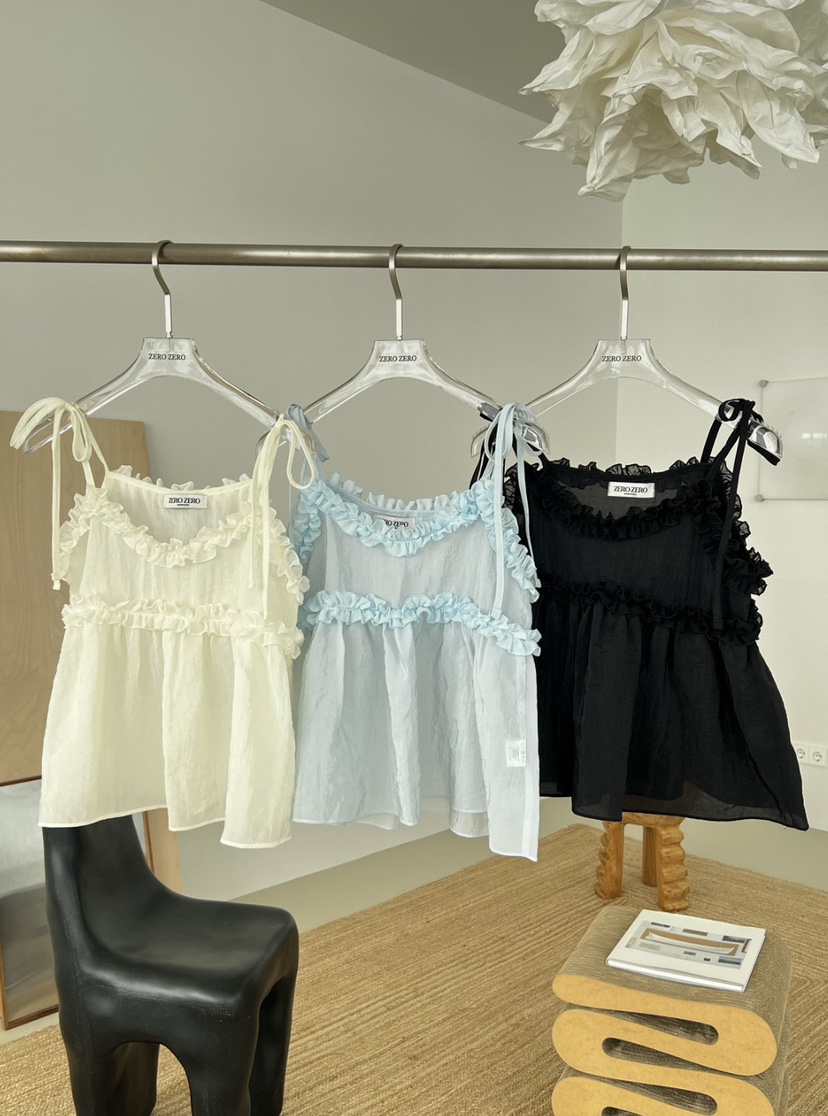 ZEROZERO韓國直郵女裝新款職業休閑人氣時尚推薦吊帶背心ZEROZERO吊帶/背心
