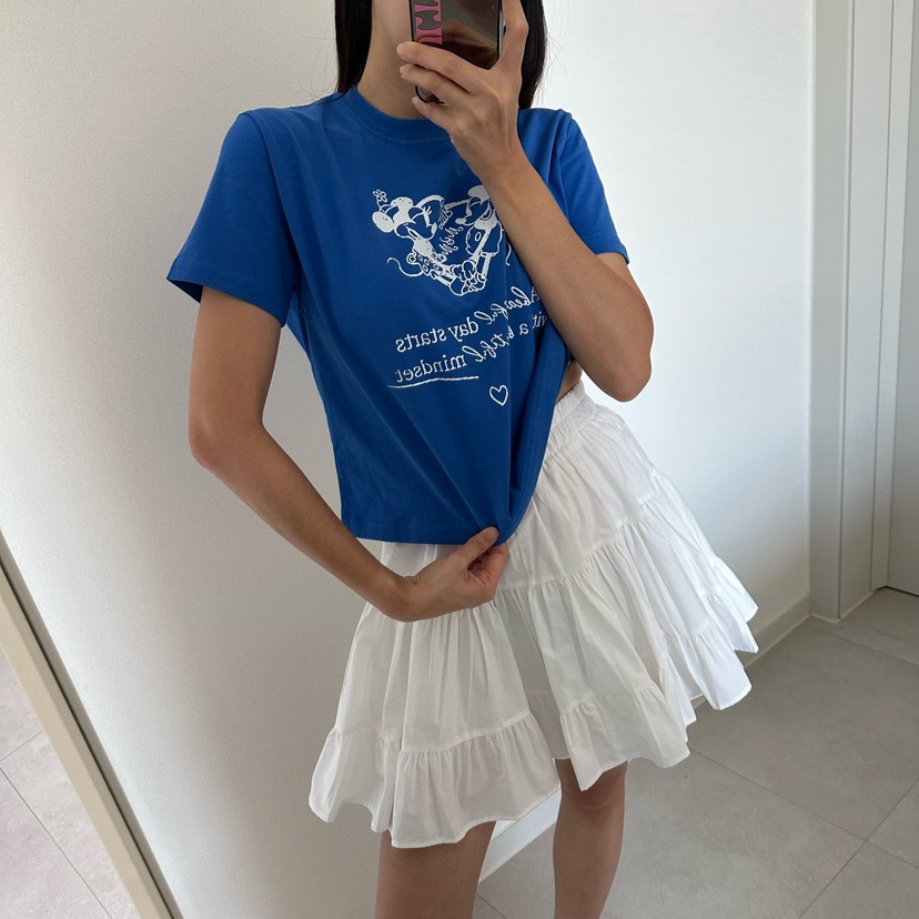 SOUIT韓國直郵女裝新品休閑時尚推薦26夏季26春夏職業T恤SOUIT by mabel-LT恤