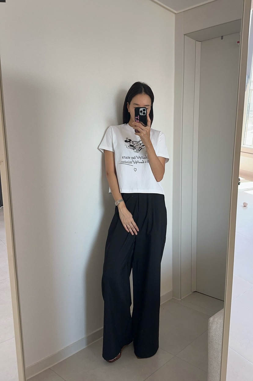 SOUIT韓國直郵女裝新品休閑時尚推薦26夏季26春夏職業T恤SOUIT by mabel-LT恤