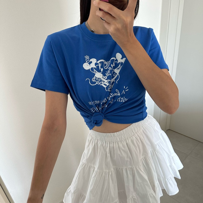 SOUIT韓國直郵女裝新品休閑時尚推薦26夏季26春夏職業T恤SOUIT by mabel-LT恤圖色2