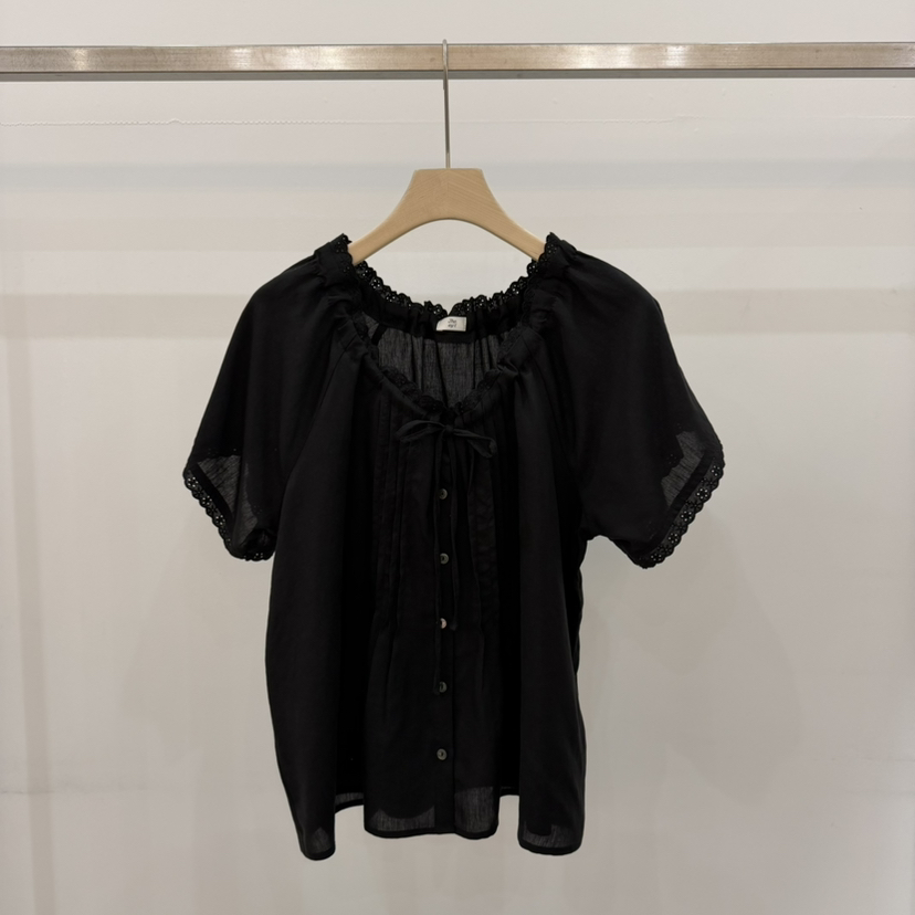THE EYL韓國直郵女裝新款推薦職業26春夏時尚襯衫蕾絲衫THE EYL襯衫/蕾絲衫圖色2