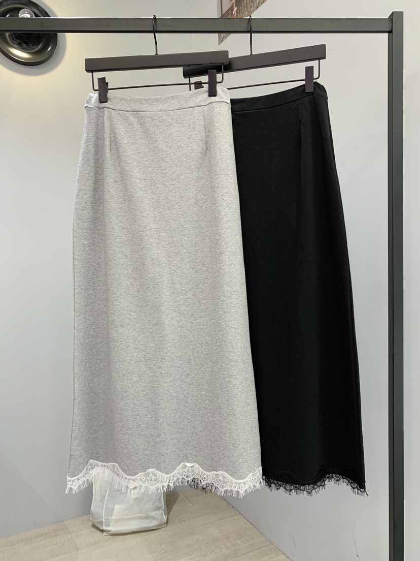 SOFTNESS韓國直郵實拍女士新品職業熱賣26夏季長裙蕾絲長款Softness/Cosmic長裙