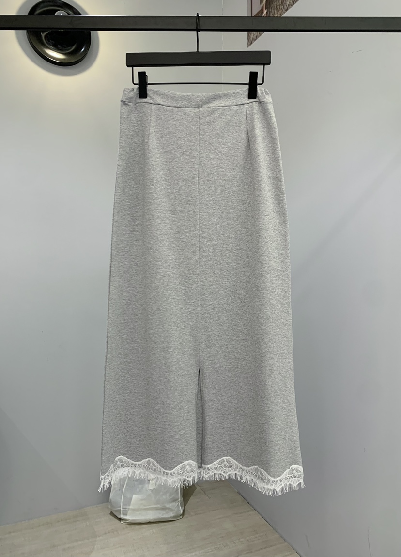 SOFTNESS韓國直郵實拍女士新品職業熱賣26夏季長裙蕾絲長款Softness/Cosmic長裙