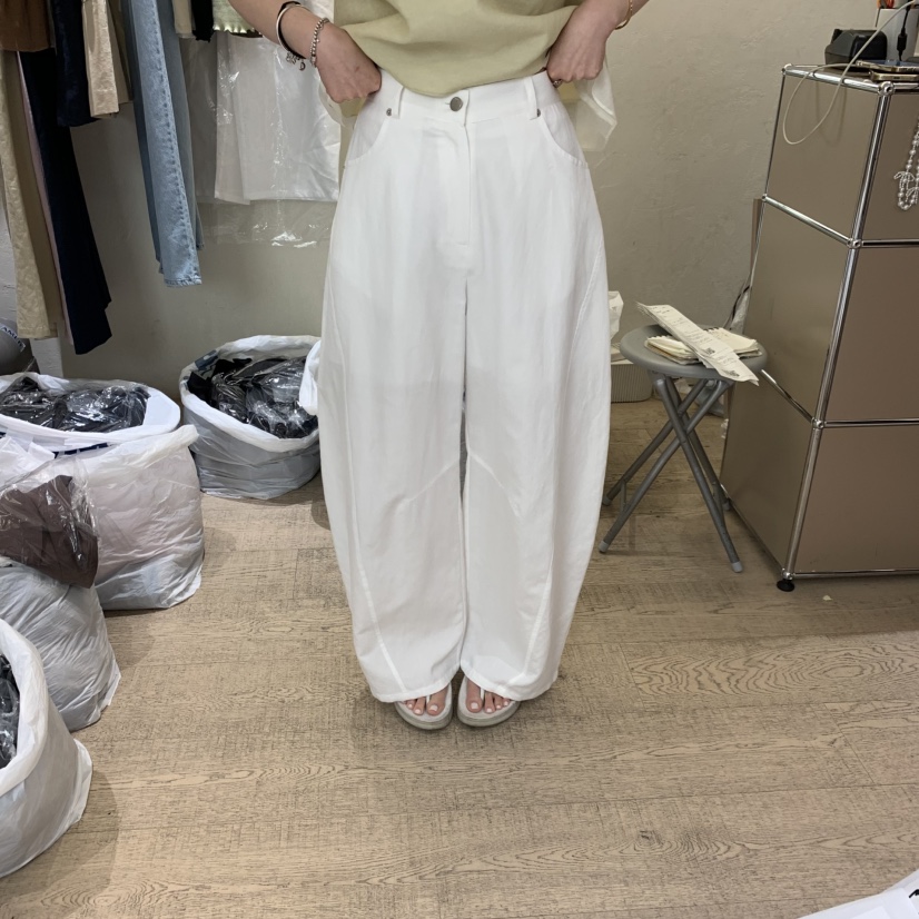 W AND J韓國東大門代購女士新款人氣時尚休閑26夏季休閑褲W AND J休閑褲圖色2