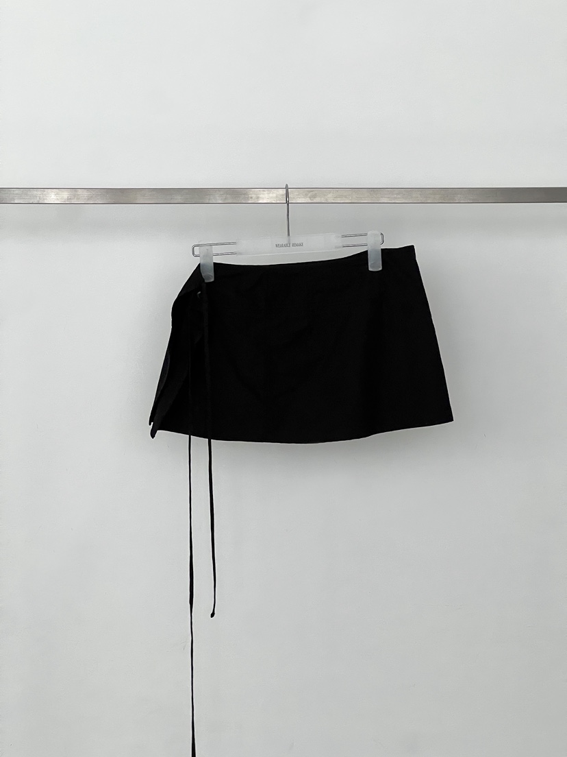 WEARABLE-L韓國直郵女士新款26春夏推薦26夏季短裙裹身裙WEARABLE短裙圖色2
