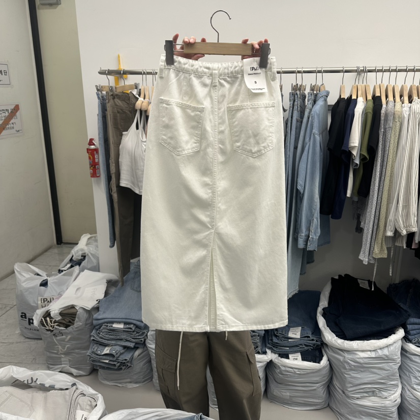 PAI韓國直郵實拍女裝新品人氣26春夏職業熱賣時尚休閑長裙[PΛi]_PAi長裙