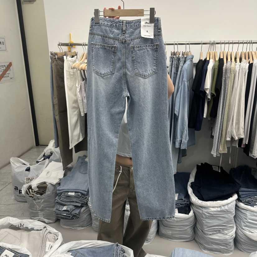 PAI韓國直郵女裝新款休閑熱賣26夏季時尚職業人氣推薦牛仔褲[PΛi]_PAi牛仔褲