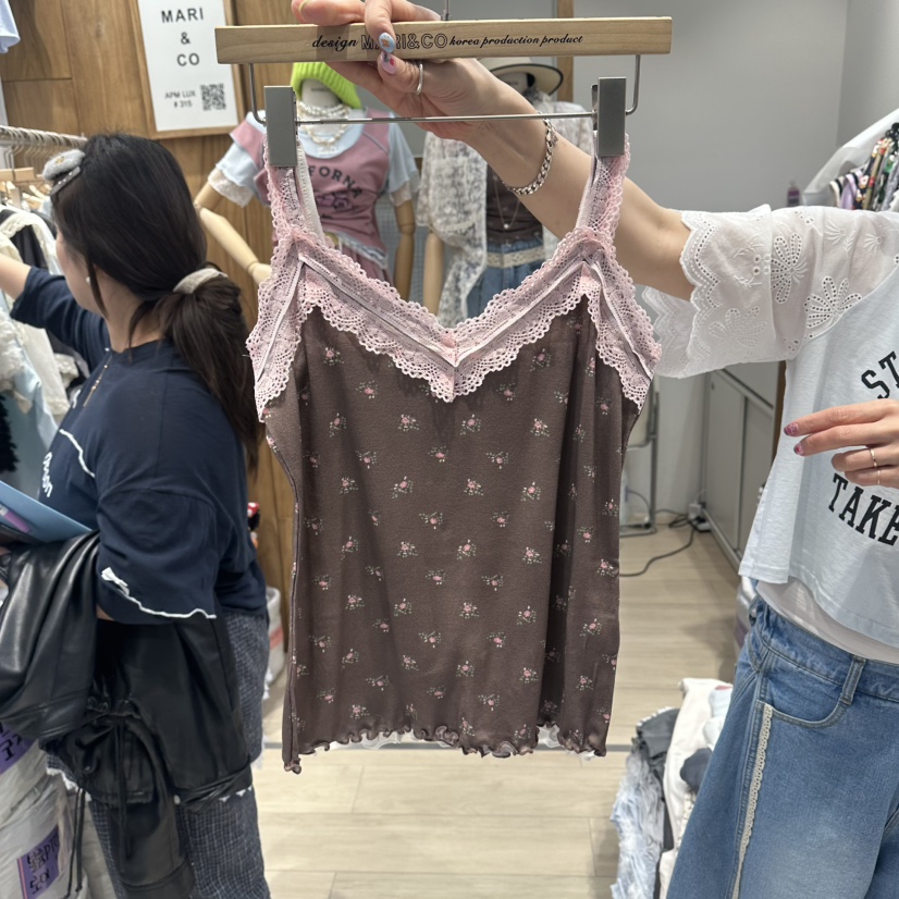 MARI CO韓國東大門代購女裝新款推薦26夏季人氣吊帶背心MARI CO吊帶/背心圖色2