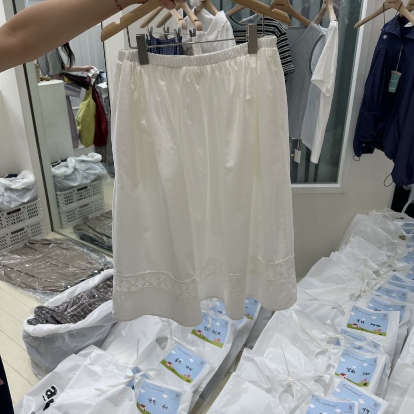 OURMOMENT韓國直郵女士新品職業休閑時尚26夏季半身裙中短裙OURMOMENT半身裙/中短裙圖色2