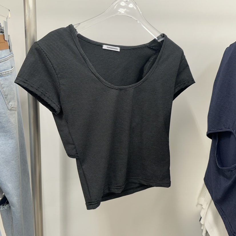 TOPDRESSING東大門實拍韓國女裝新品休閑人氣熱賣職業T恤TOPDRESSINGT恤圖色3