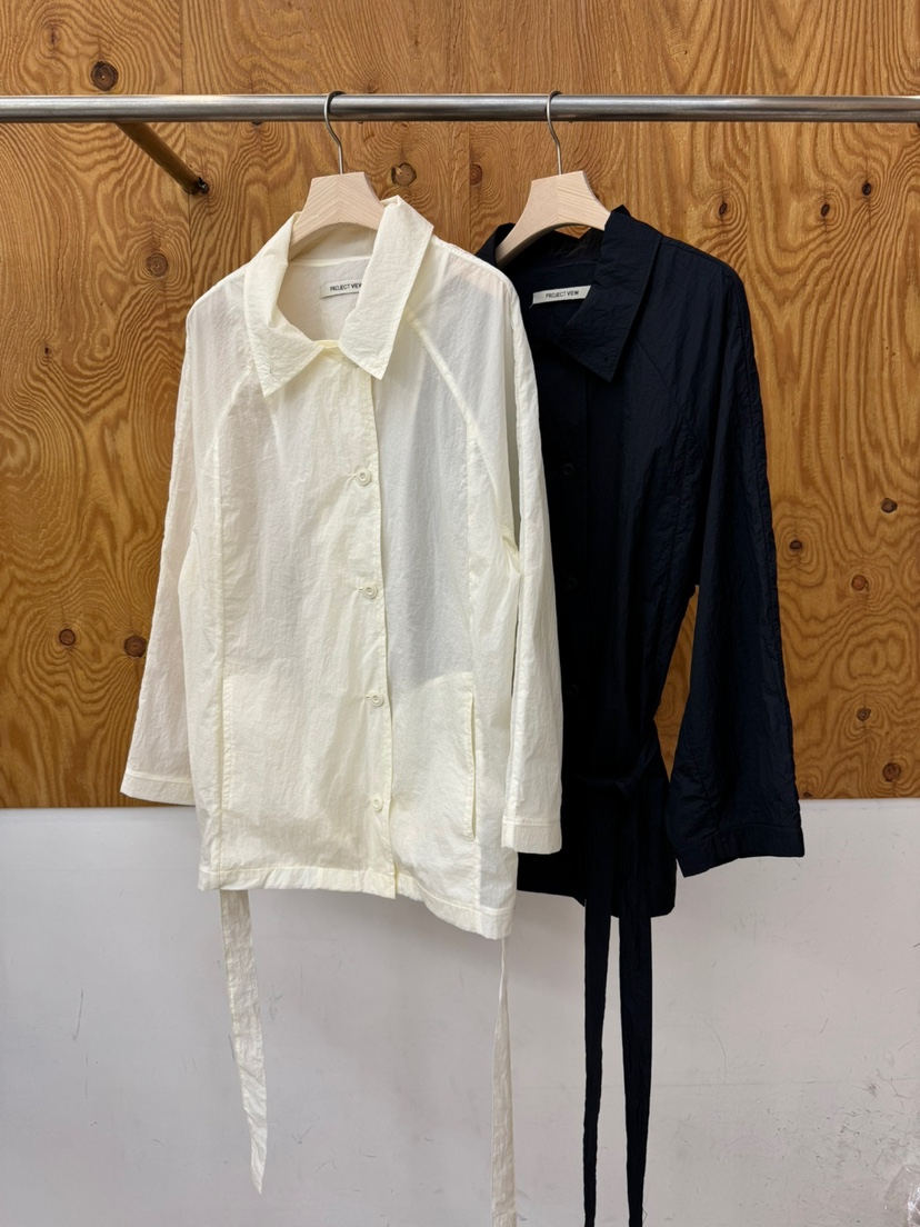 PROJECTVIEW韓國代購女裝新品職業休閑26春夏推薦夾克含腰帶PROJECTVIEW夾克