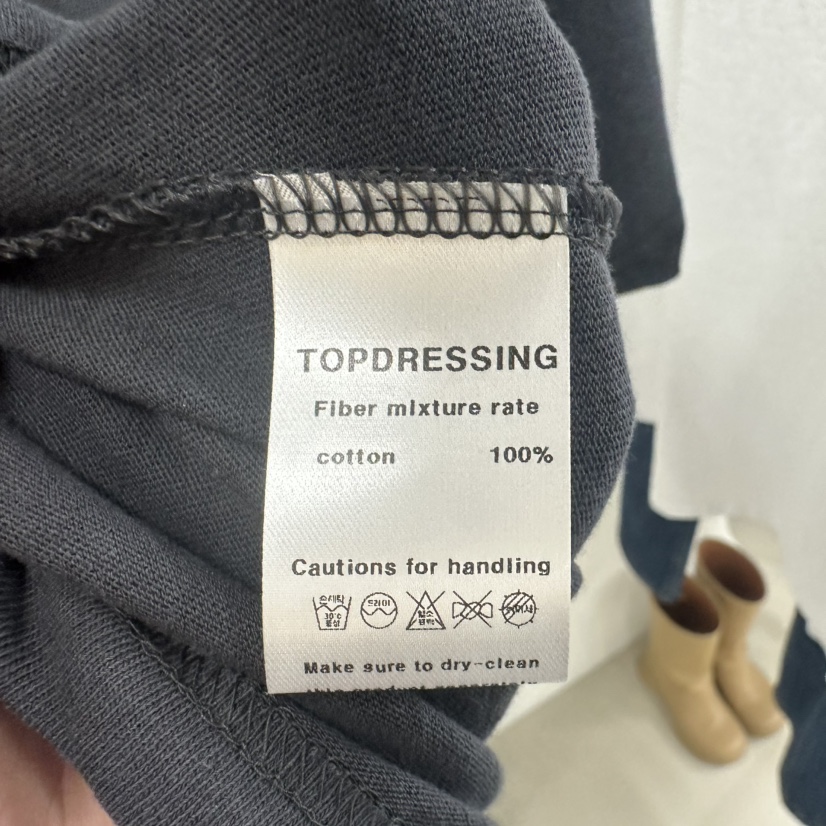 TOPDRESSING韓國東大門直郵女士新品26夏季休閑熱賣時尚T恤TOPDRESSINGT恤