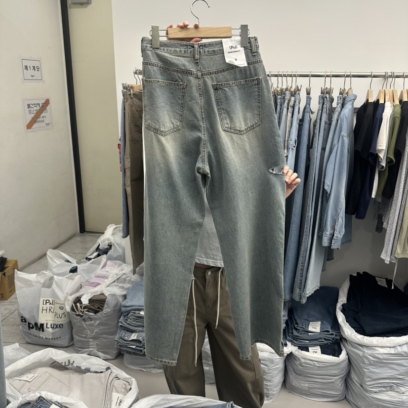 PAI韓國東大門代購女士新款時尚26夏季26春夏人氣職業牛仔褲[PΛi]_PAi牛仔褲