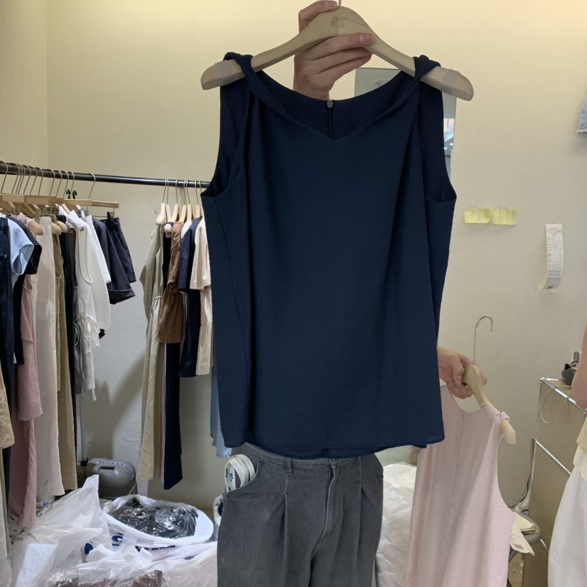 W AND J韓國代購女裝新款職業休閑熱賣推薦26夏季吊帶背心W AND J吊帶/背心圖色2