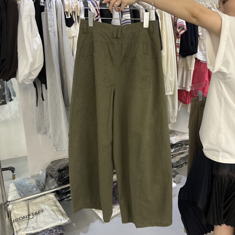 DOUBLE STANDARD/LE SMOKING/MAISONSTAFF東大門實拍韓國女士新品熱賣休閑褲MAISONSTAFF休閑褲
