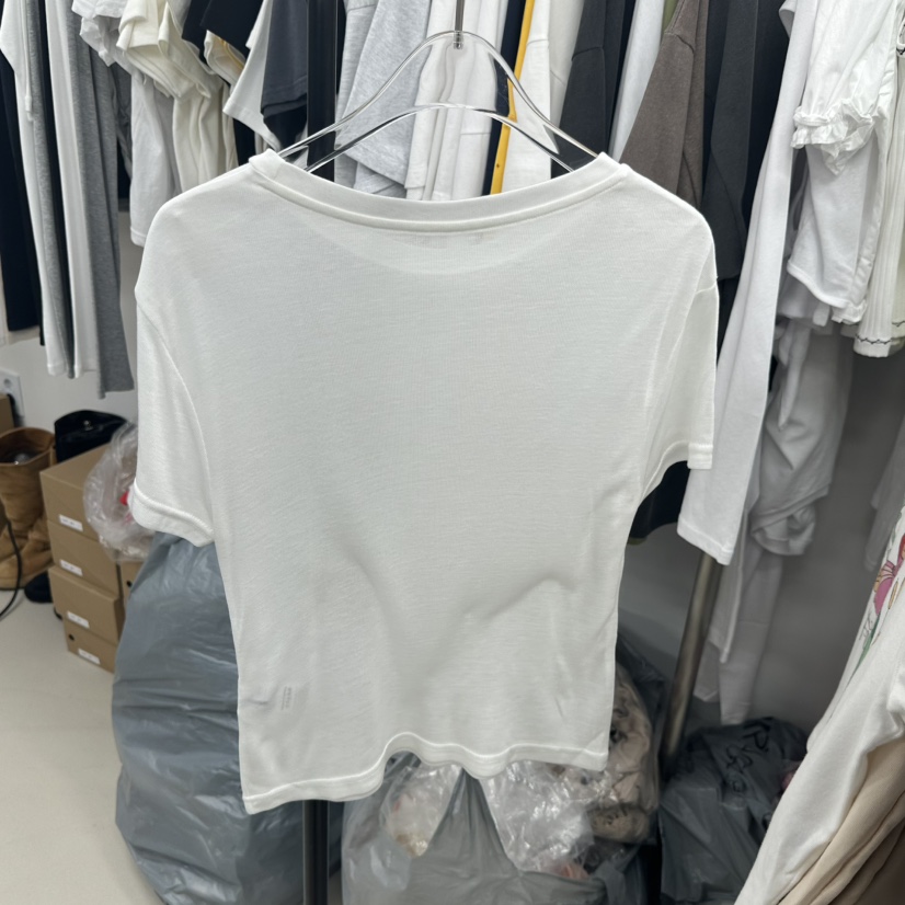 TOPDRESSING韓國直郵實拍女士新款人氣時尚職業26夏季T恤天絲TOPDRESSINGT恤