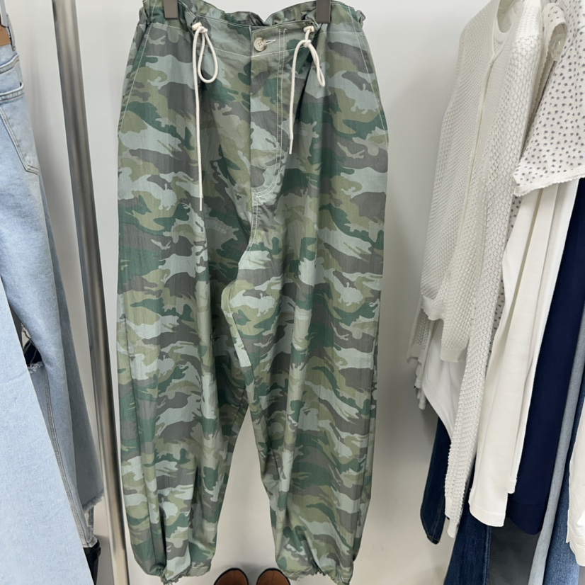 TOPDRESSING韓國東大門代購女士新款26夏季熱賣休閑褲迷彩TOPDRESSING休閑褲圖色1