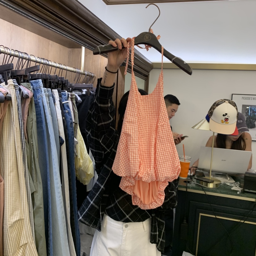 VIRKIN韓國東大門直郵女士新款人氣休閑26春夏推薦吊帶背心VIRKIN吊帶/背心圖色3