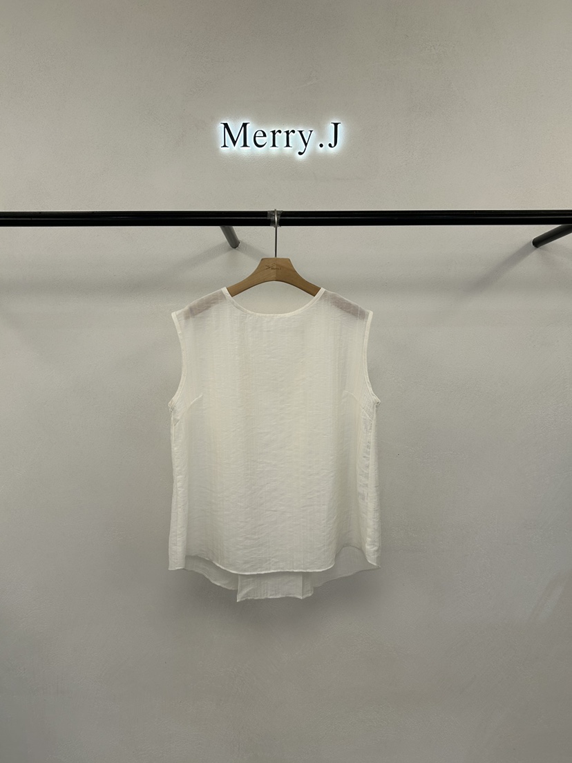 MERRY-J韓國東大門直郵女裝新品26夏季熱賣襯衫蕾絲衫褶皺MERRY-J襯衫/蕾絲衫圖色1