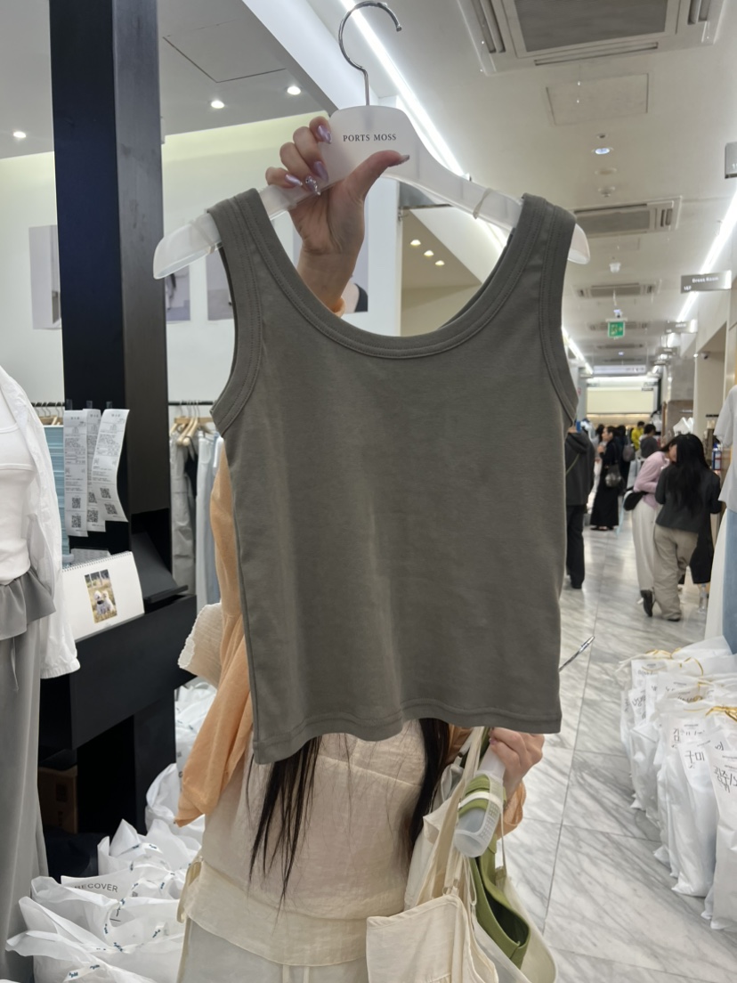 PORTS MOSS韓國東大門直郵女裝新品人氣推薦休閑吊帶背心PORTS_MOSS吊帶/背心圖色2