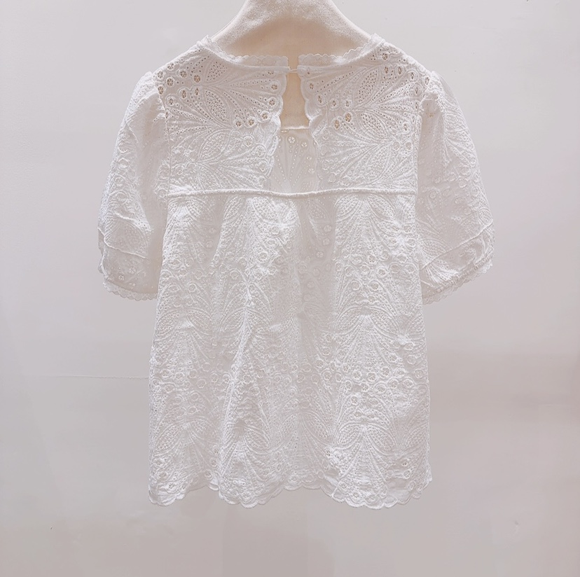 AWESOME-P韓國東大門代購女士新品人氣休閑熱賣襯衫蕾絲衫AWESOME-P襯衫/蕾絲衫