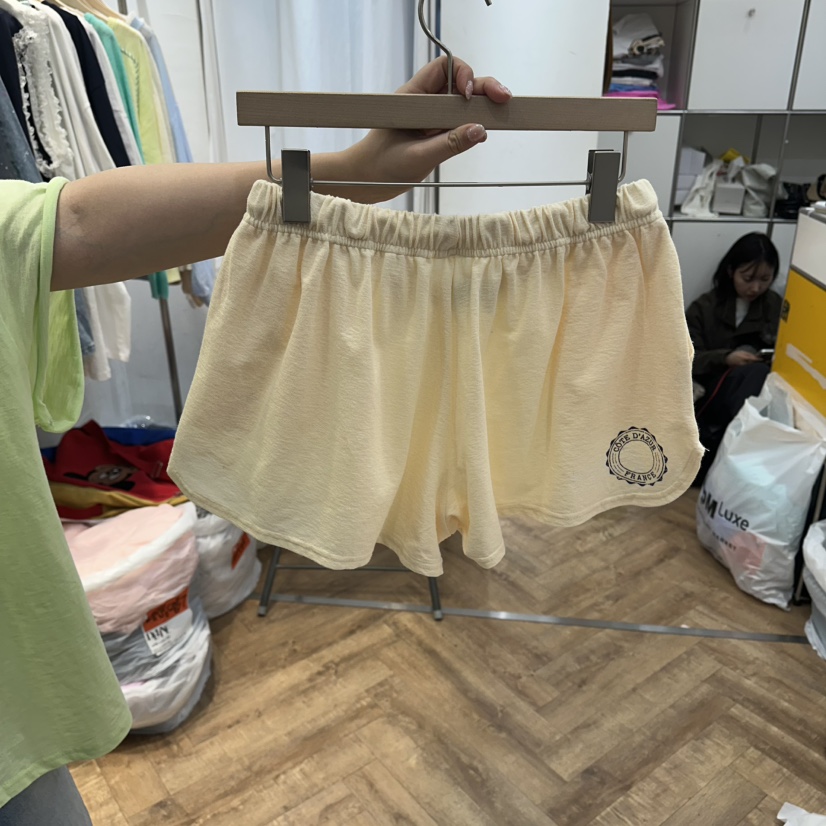 DE LINE韓國直郵實拍女士新品職業人氣26春夏26夏季短褲DE LINE短褲