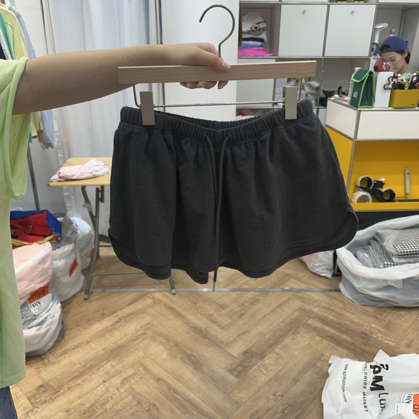 DE LINE韓國直郵實拍女士新品職業人氣26春夏26夏季短褲DE LINE短褲圖色4