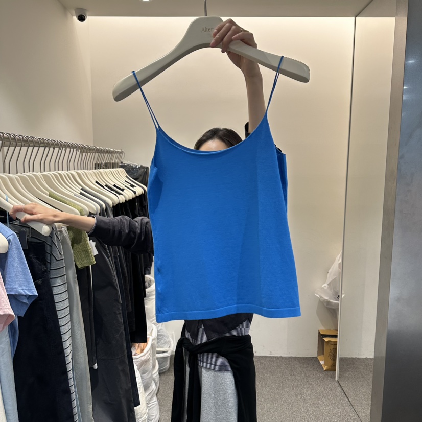 ALTER韓國代購女士新款推薦休閑26夏季人氣職業熱賣吊帶背心Alter吊帶/背心圖色3