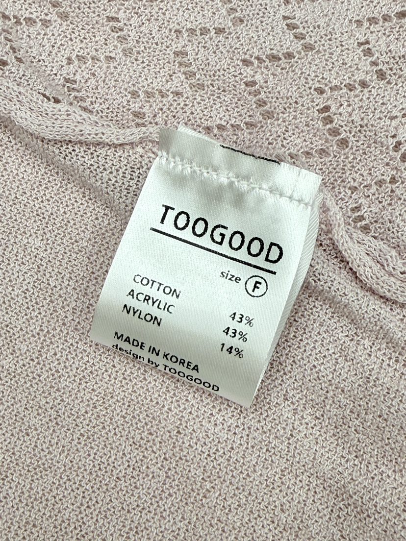 TOOGOOD韓國直郵女裝新品人氣休閑26春夏熱賣推薦時尚針織衫TOOGOOD針織衫