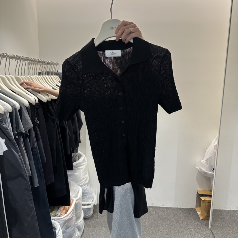 ALTER韓國直郵女士新品26春夏職業26夏季推薦休閑時尚針織衫Alter針織衫圖色4