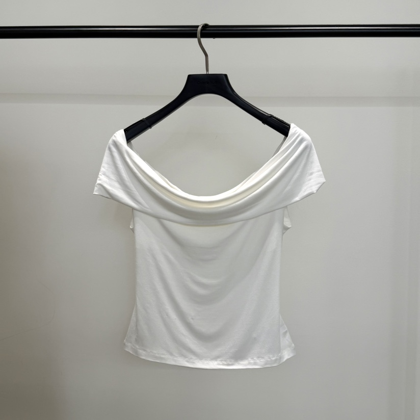 GALERIE NUIT韓國直郵女裝新款熱賣休閑時尚推薦T恤露肩GALERIE NUITT恤圖色1