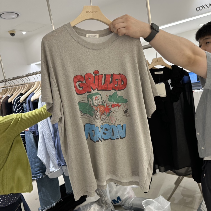 MYDRESS東大門實拍韓國女士新品26夏季職業26春夏推薦T恤MYDRESST恤圖色2