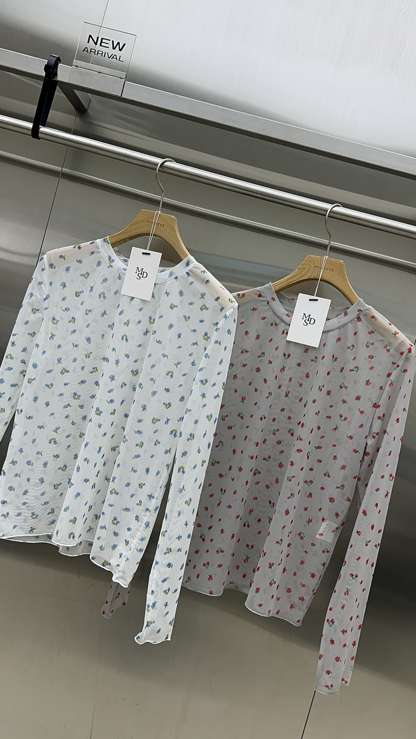 MYDRESS韓國直郵女裝新品26夏季推薦職業熱賣人氣長袖T恤MYDRESS長袖T恤