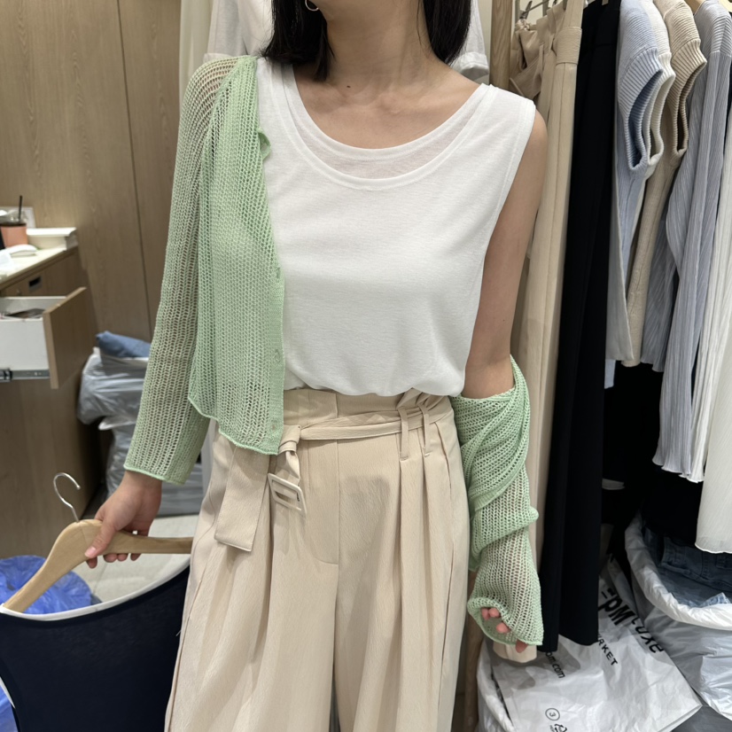 VINTAGE VIBE東大門實拍韓國女裝新品26春夏吊帶背心雙層VINTAGE VIBE吊帶/背心圖色2