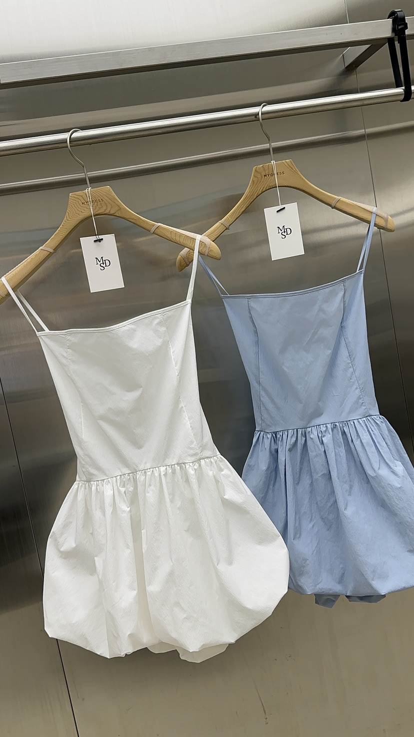 MYDRESS東大門實拍韓國女裝新款26春夏26夏季時尚休閑連衣裙MYDRESS連衣裙