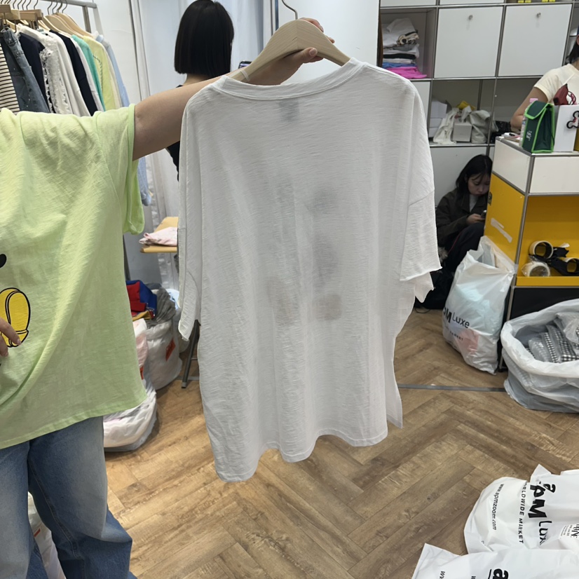 DE LINE韓國代購女士新品休閑人氣熱賣推薦26春夏時尚T恤DE LINET恤