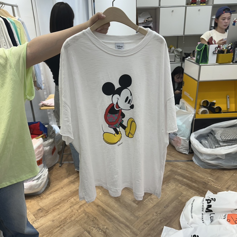 DE LINE韓國代購女士新品休閑人氣熱賣推薦26春夏時尚T恤DE LINET恤圖色2