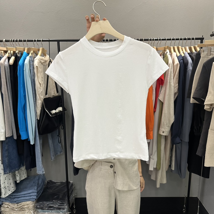 FLAMME TOIT/LUNAMDE韓國東大門代購女士新品職業休閑T恤FLAMME TOIT/LUNAMDET恤圖色1