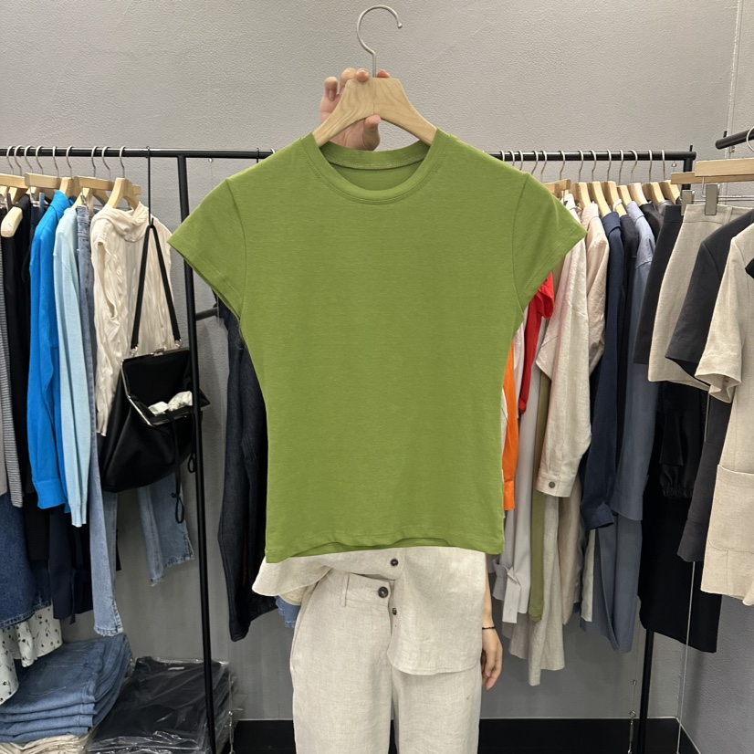 FLAMME TOIT/LUNAMDE韓國東大門代購女士新品職業休閑T恤FLAMME TOIT/LUNAMDET恤圖色2