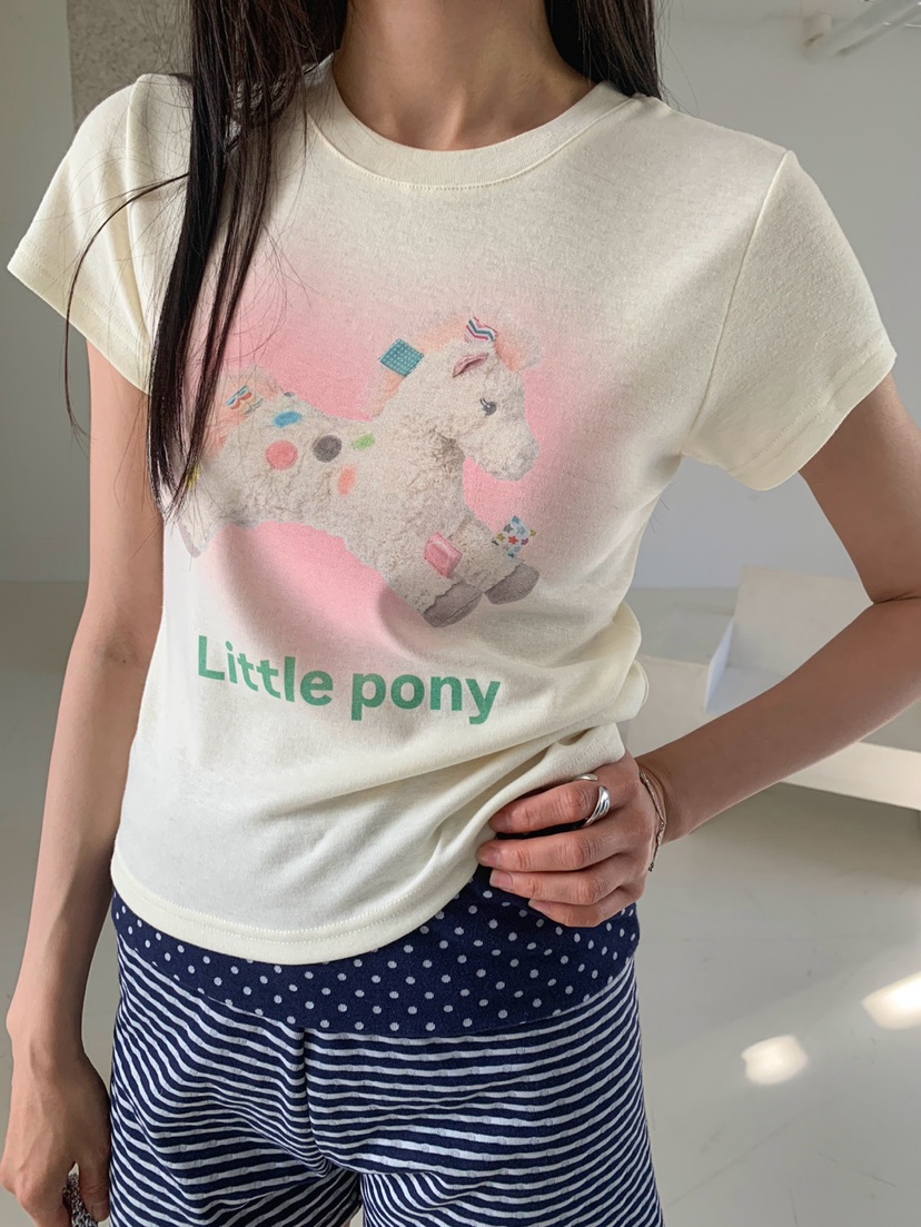 MORE THAN-P韓國直郵女裝新款26春夏職業休閑時尚熱賣T恤MORE THANT恤