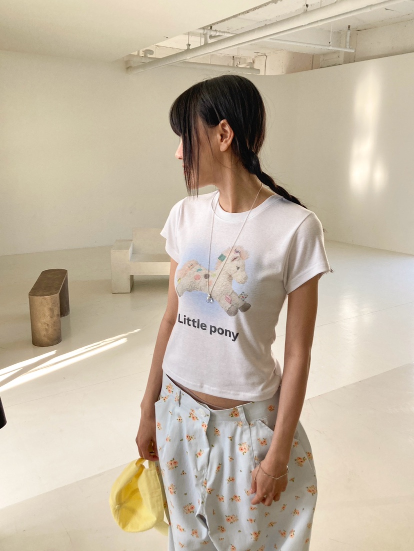 MORE THAN-P韓國直郵女裝新款26春夏職業休閑時尚熱賣T恤MORE THANT恤