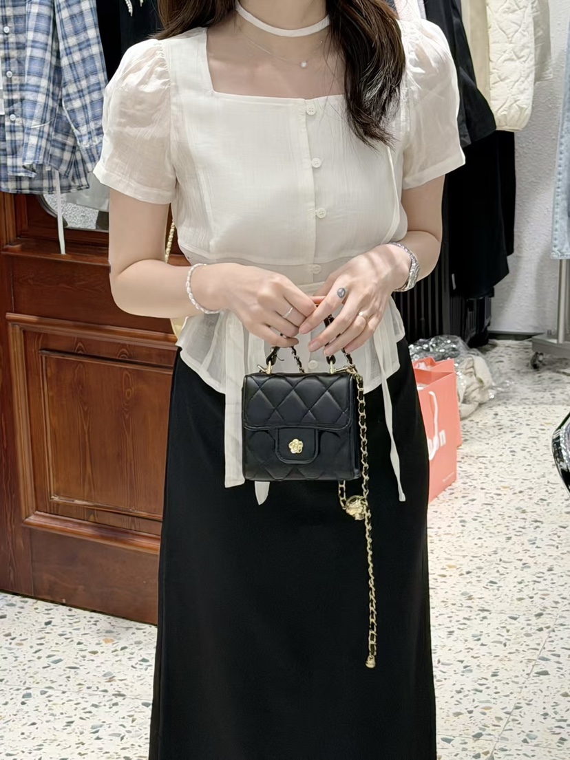FRILL-T/DADA韓國代購女士新品26春夏職業人氣襯衫蕾絲衫FRILL-T/DADA襯衫/蕾絲衫