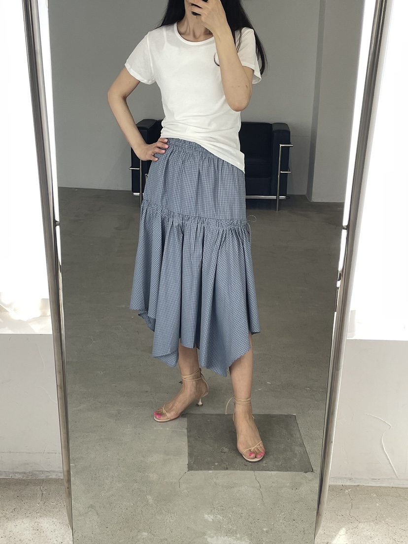 EDITION-P韓國東大門代購女裝新款推薦職業半身裙中短裙EDITION/CHAHEE半身裙/中短裙