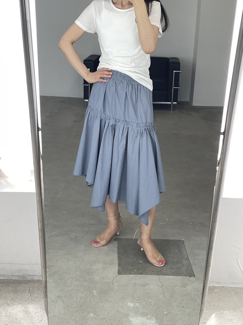 EDITION-P韓國東大門代購女裝新款推薦職業半身裙中短裙EDITION/CHAHEE半身裙/中短裙