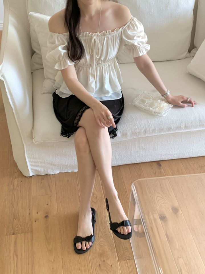 CRONG韓國東大門代購女裝新品熱賣休閑時尚職業襯衫蕾絲衫CRONG襯衫/蕾絲衫